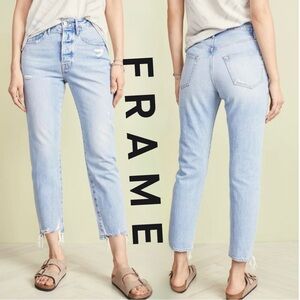 NWT - FRAME Blue 'Le Original' Straight Leg Jeans
